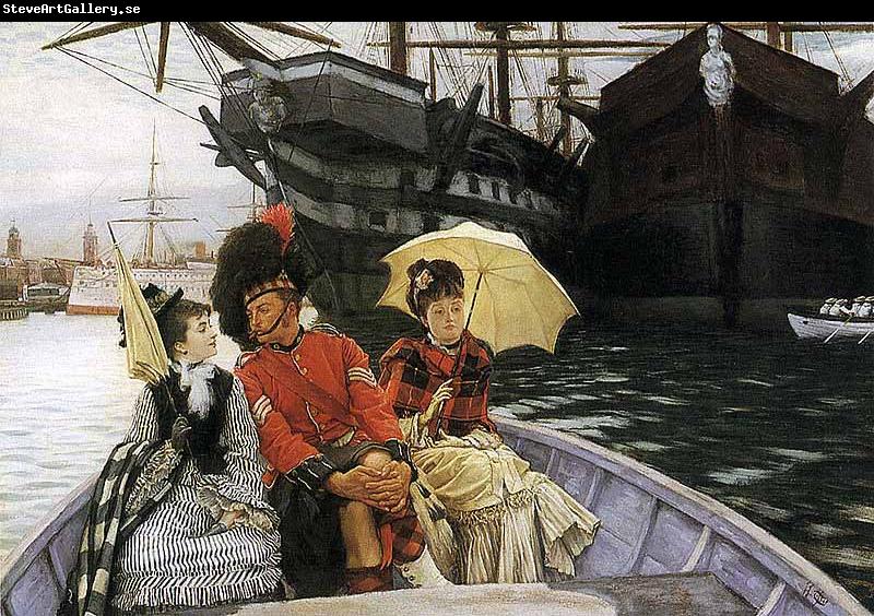 James Tissot Portsmouth Dockyard